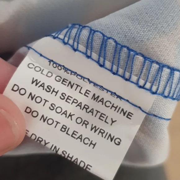 Angel Biba NEW Size 6 Dress Blue Tan RRP $69 - Picture 10 of 10